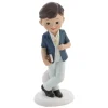 Figurine de communiant avec bible - 6,2 x 5 x 15,1 cm - Communion