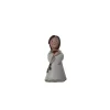 Figurine de communiante - Cheveux bruns