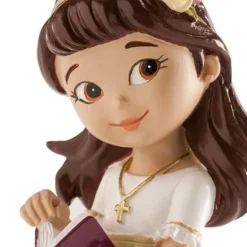 Figurine de Communion - Fille avec Bible