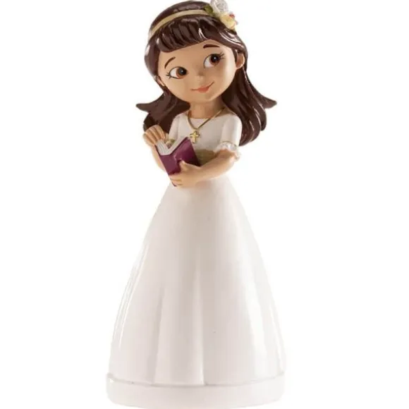 Figurine de Communion - Fille avec Bible