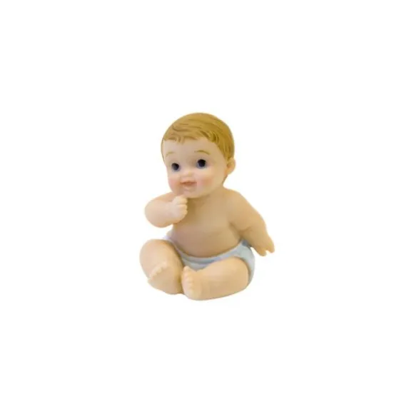Figurine à poser - 16 x 9,5 x 26 cm - Couple assis sur cadre en forme de cœur