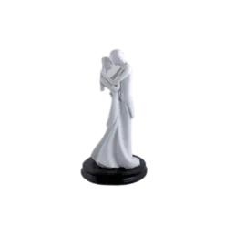 Figurine pour gâteau de mariage - Premier baiser