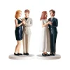 Figurine pour mariage - 11,5 cm - Couple d'hommes mariés