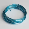 Fil Métallique Arlequin Turquoise - 5m