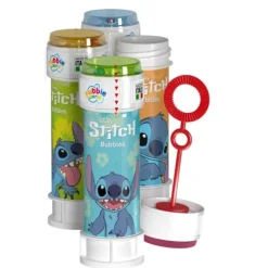 Flacon de bulles de savon avec jeu de patience - 60 ml - Stitch™ - Modèle Aléatoire
