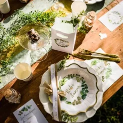 Flacon en Verre avec Bouchon en Liège - Bébé d'Amour - Or