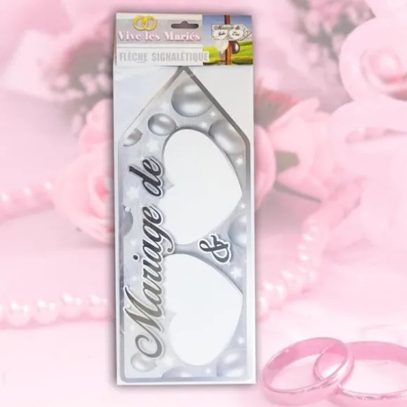 Flèche directionnelle - Mariage