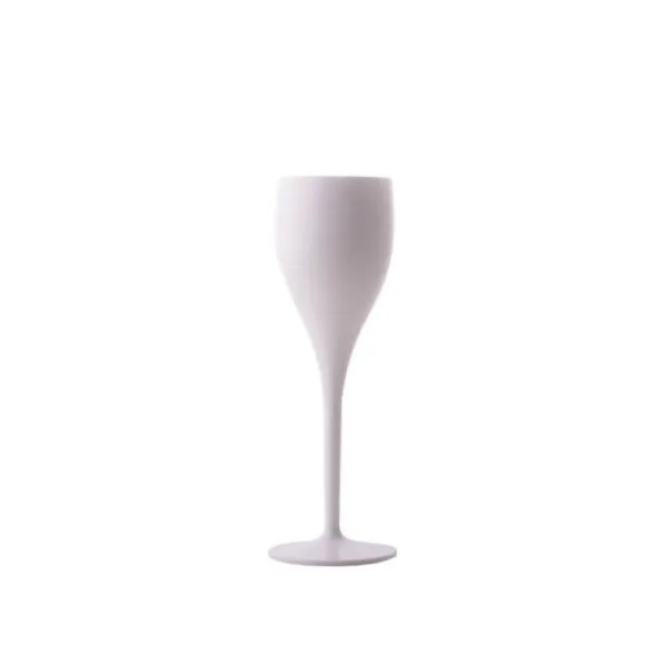 Flûte à champagne réutilisable 10 cl - Blanc