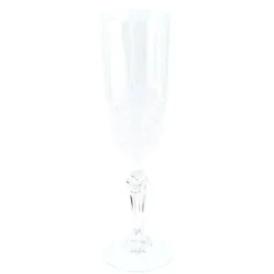 Flûte à champagne réutilisable en plastique - 220 ml - Couleur au choix