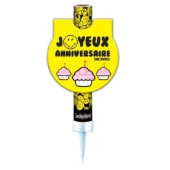 Fontaine des Glaces -  Anniversaire Smiley Cupcake