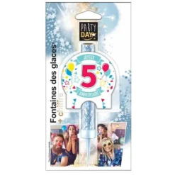Fontaine des Glaces - Joyeux Anniversaire - Âge au Choix