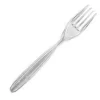 10 fourchettes blanches en plastique réutilisable