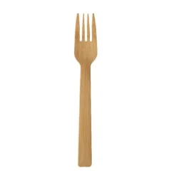 50 Fourchettes en Bambou - Pure - 16,5 cm
