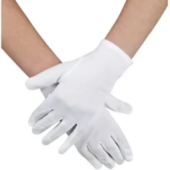 Gants Courts Blancs