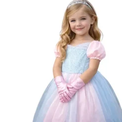 Gants de Princesse pour fille - Couleur au choix
