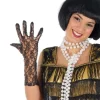 Gants en Dentelle Noirs