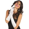 Gants longs "Hollywood" - Blanc