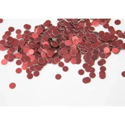 10 g de confettis métallisés en forme de pastille à parsemer - Couleur au choix