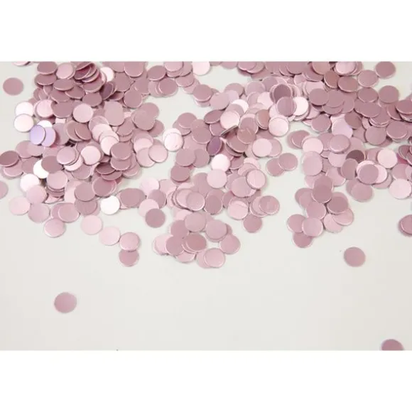 10 g de confettis métallisés en forme de pastille à parsemer - Couleur au choix