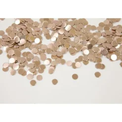 10 g de confettis métallisés en forme de pastille à parsemer - Couleur au choix