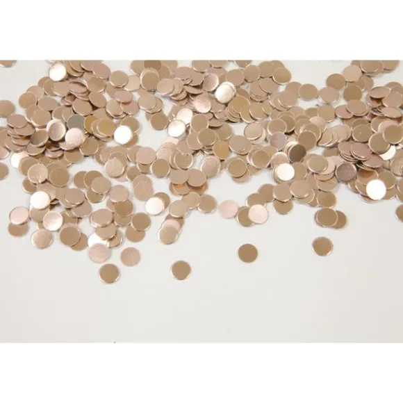 10 g de confettis métallisés en forme de pastille à parsemer - Couleur au choix