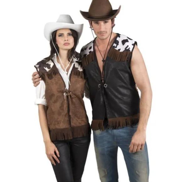 Gilet de Cowboy Noir - Taille L