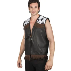 Gilet de Cowboy Noir - Taille L