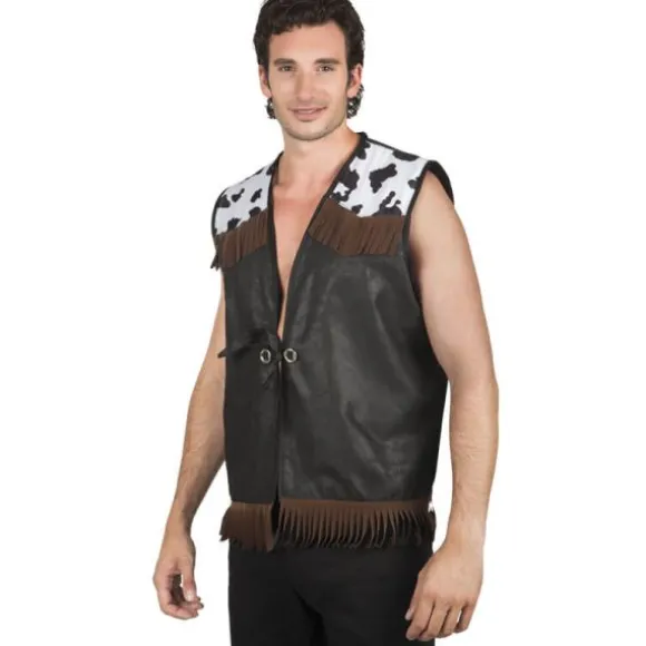 Gilet de Cowboy Noir - Taille L