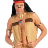 Gilet d'Indien / Cow-Boy Homme - Taille Unique