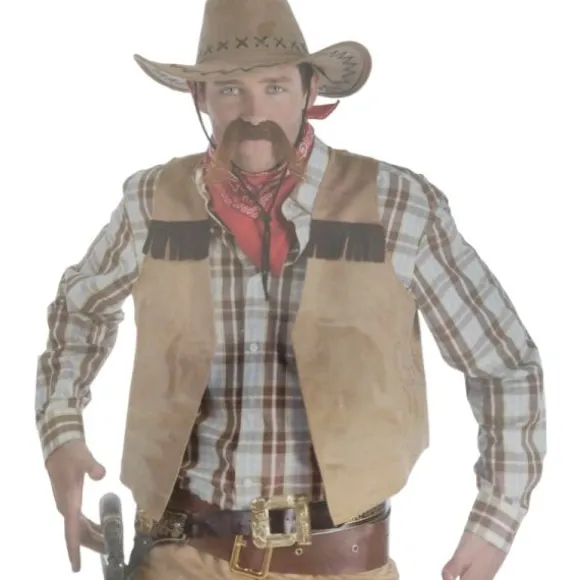 Gilet d'Indien / Cow-Boy Homme - Taille Unique