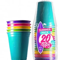 20 Gobelets "Beer Pong" - Summer Pack (53 cl)