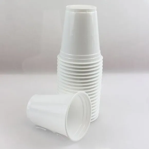 Gobelets "Beer Pong" x20 - Blanc - 50cl