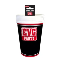 6 gobelets - Collection EVG Party