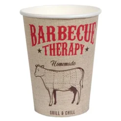 10 Gobelets en carton - BBQ Party