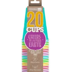 20 Gobelets en Carton - Beer Pong - Summer Pack