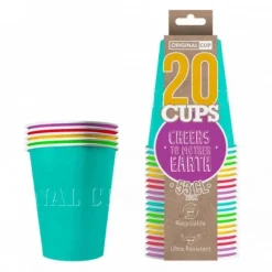 20 Gobelets en Carton - Beer Pong - Summer Pack