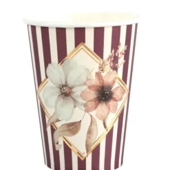 6 gobelets en carton - 27 cl - Collection Sienne