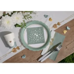 6 gobelets en carton - 27 cl - Collection Délice - Couleur au choix