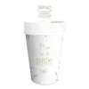 6 gobelets en carton - Collection Baptême
