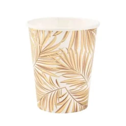 8 Gobelets en carton - Collection Tropicool