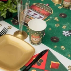 10 Gobelets en carton - Collection Casino