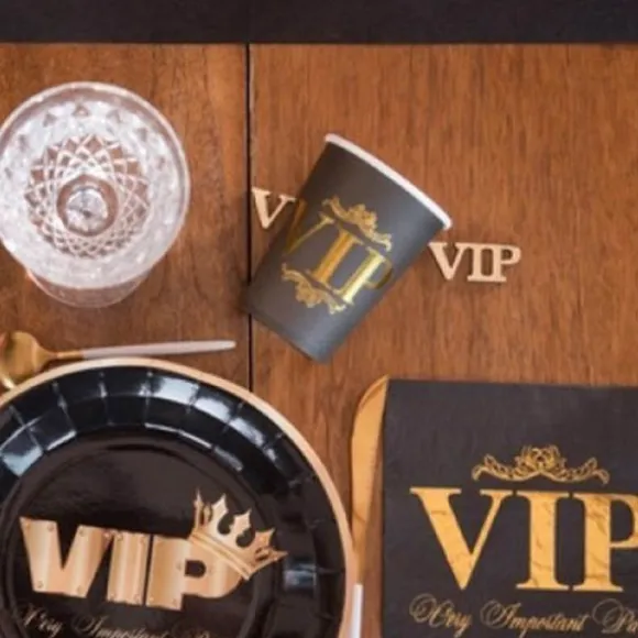 10 Gobelets en carton - Collection VIP