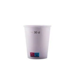 50 Gobelets en carton éco responsable - 30 cl