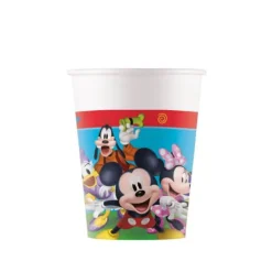 8 Gobelets en carton FSC Mickey™ Rock the House