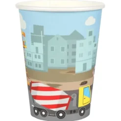10 gobelets en carton FSC® - 270 ml - Collection En chantier