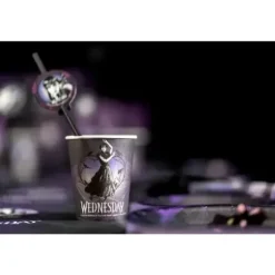 8 gobelets en carton FSC® - 250 ml - Mercredi / Wednesday ©