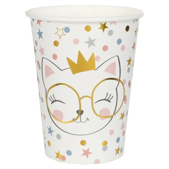 10 Gobelets en carton - Kitty Party