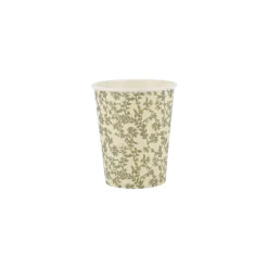 8 gobelets en carton - 255 ml - Collection Botanica Verde