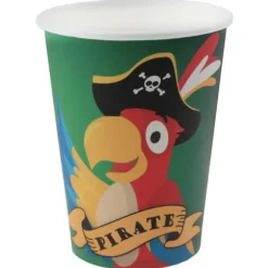 10 Gobelets en carton - Petit Pirate - 27 cl