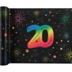6 gobelets en carton pour anniversaire - 27 cl - Collection Festicolor - Âge au choix